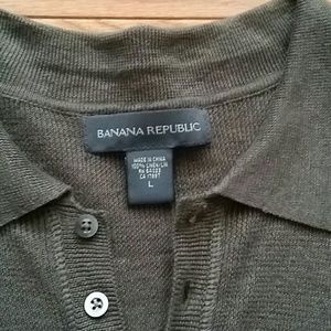 Banana Republic short sleeve polo shirt